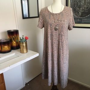 LuLaRoe Carly Dress, Heathered